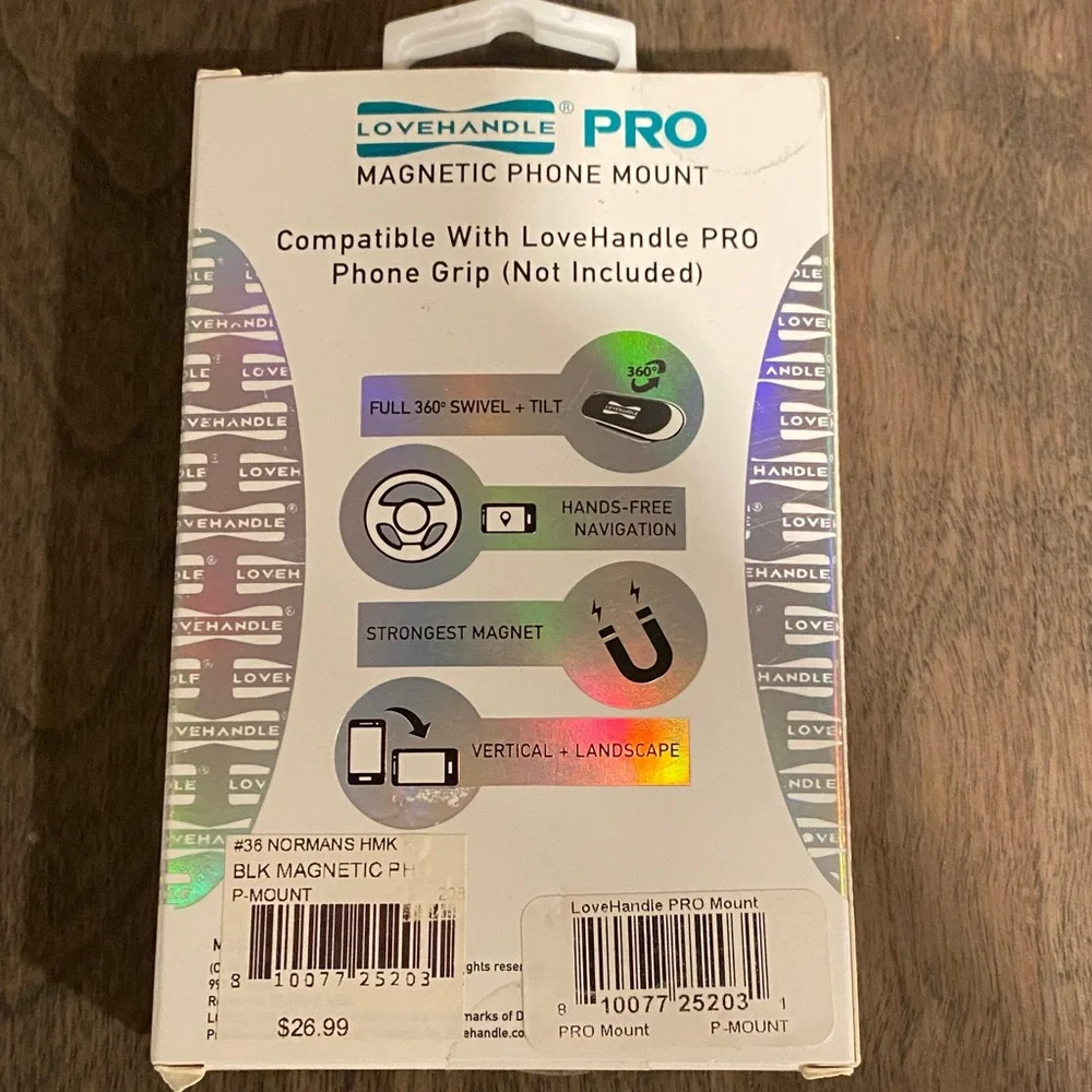 Pro Magnetic Phone Mount - Black